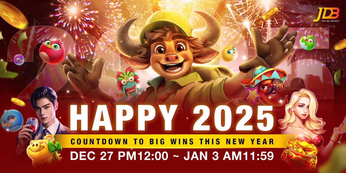 JDB - HAPPY 2025! Exclusive slots event for PHP users! 